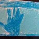 Niebieska dłoń