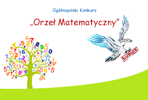 Plakat konkursu -Orzeł matematyczny