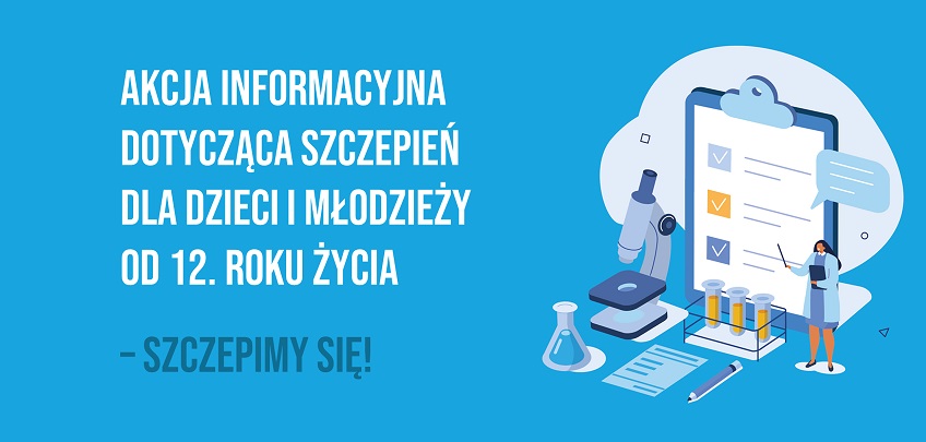 Plakat informacyjny - szczepienie dzieci