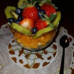 Zdrowe jedzenie - deser owocowy