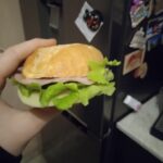 Zdrowe jedzenie -kanapka