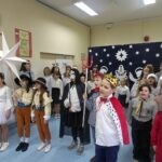 Kolędowanie dla zaproszonych gości i Uczniów klas I-IV