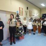 Kolędowanie dla zaproszonych gości i Uczniów klas I-IV