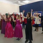 Klasa VII - przedstawienie Kopciuszek -pożegnanie