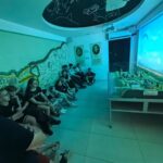 Prelekcja w multimedialnym muzeum Trzęsacza