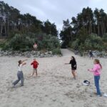 Gra w piłkę na plaży