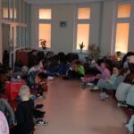 Uczniowie uczestniczą w NOCY BIBLIOTEK