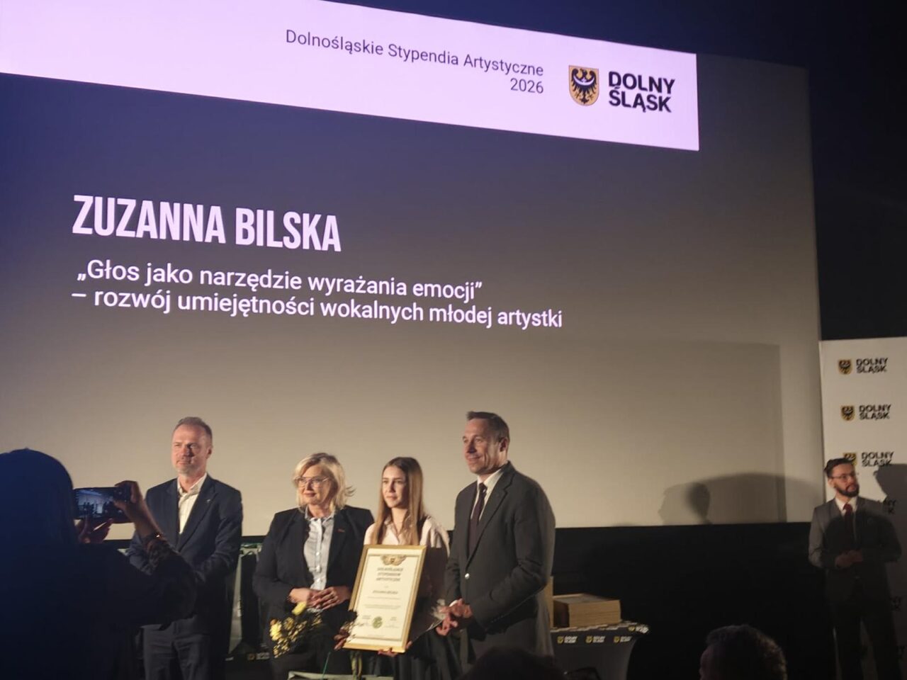 Zuzanna Bilska otrzymała Dolnośląskie Stypendium Artystyczne 2026