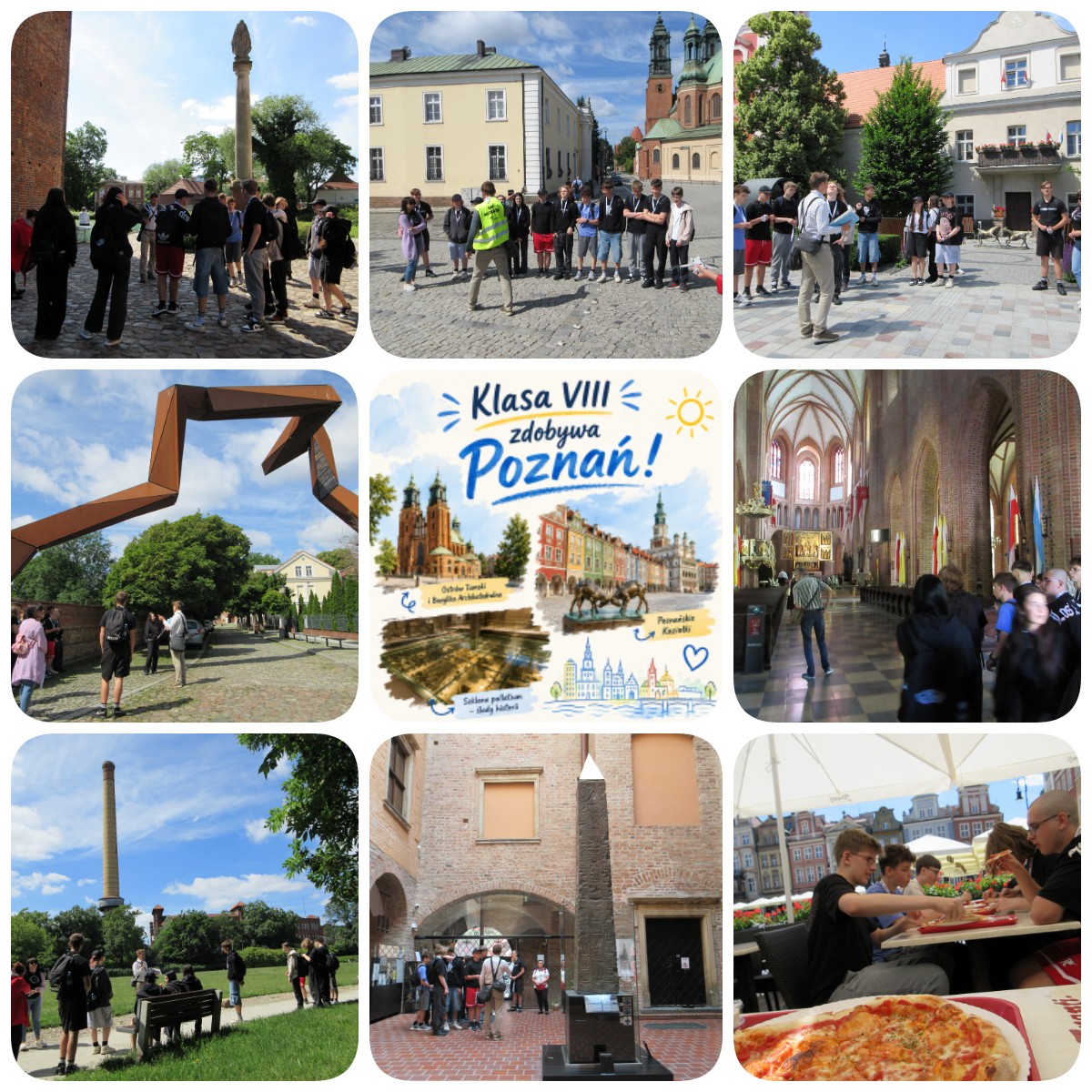Klasa VIII zdobywa Poznań!